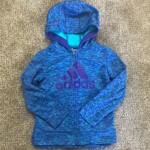 Adidas zip up hoodie